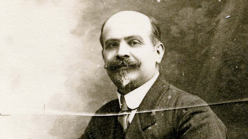 Portrait de Paul Boyer, architecte de l’Auberge des Dauphins.